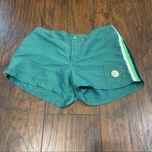 Vintage TagRag Green Swim/Board Surf Shorts Made in USA size 30